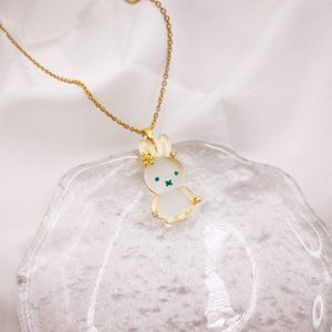 The new design of the Jade Rabbit necklace